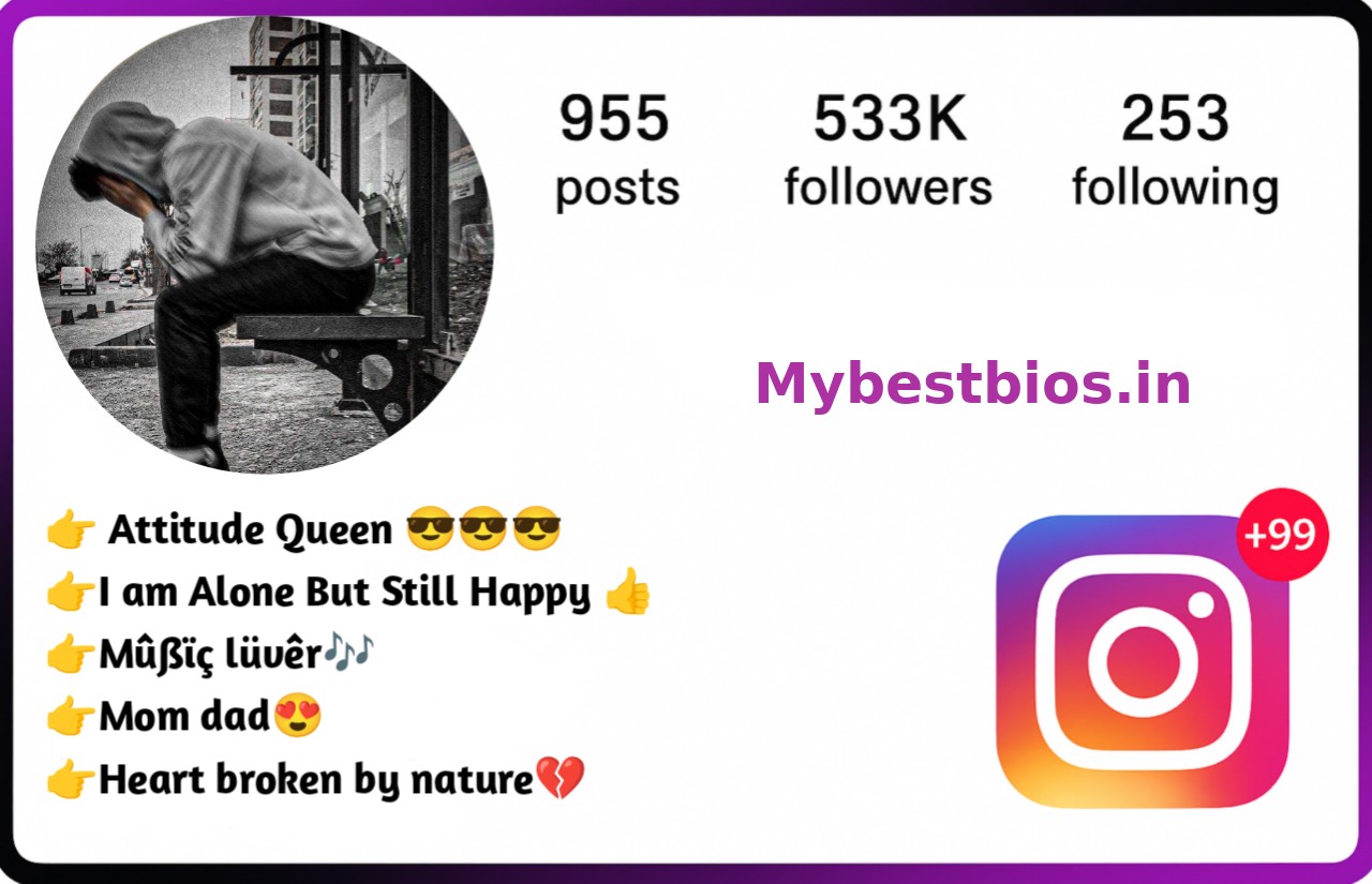 Broken Bio For Instagram 1