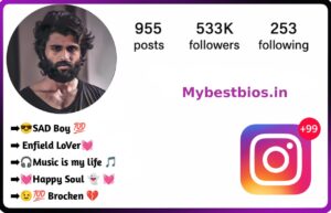 Broken Bio For Instagram