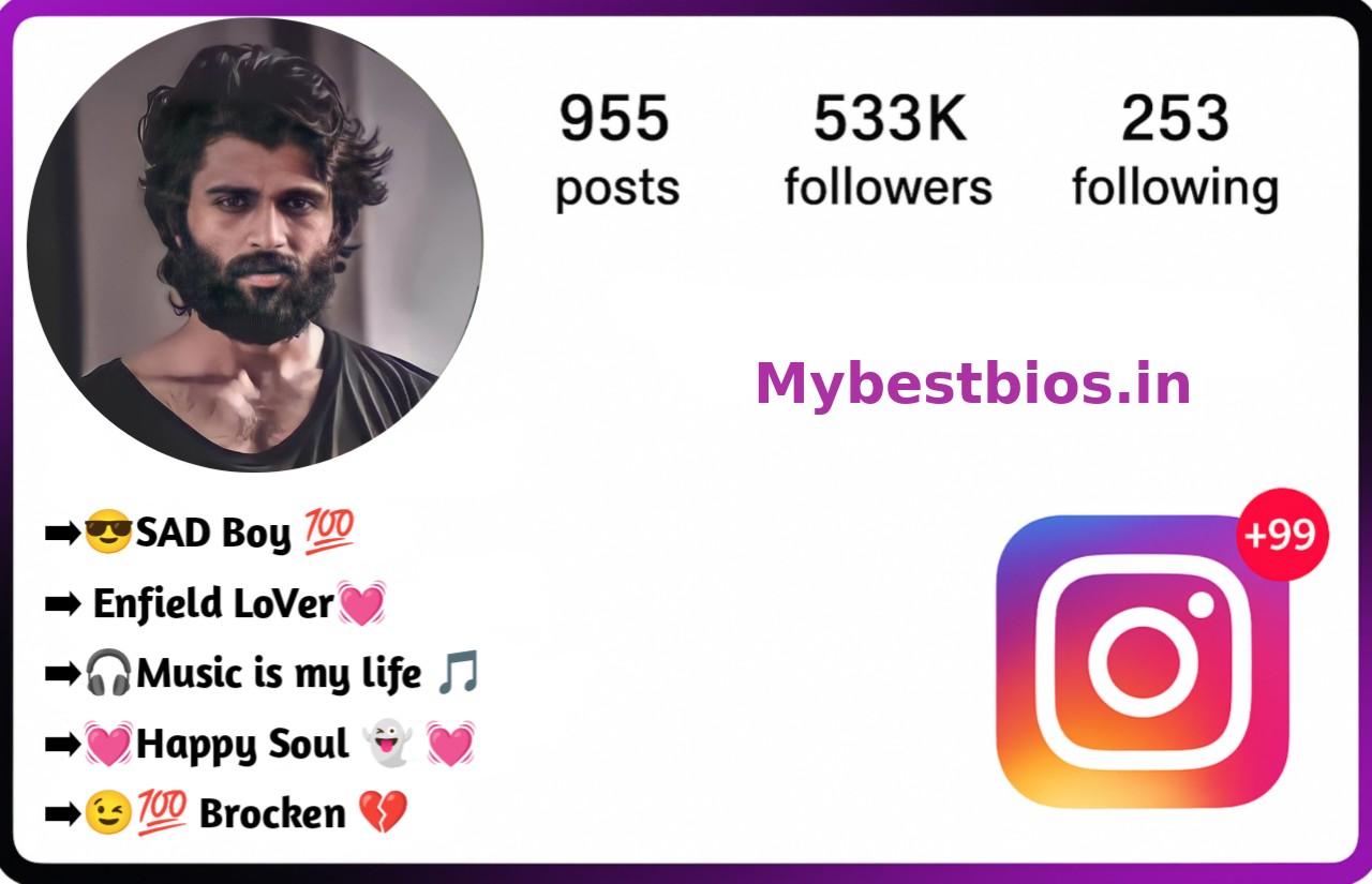 Broken Bio For Instagram