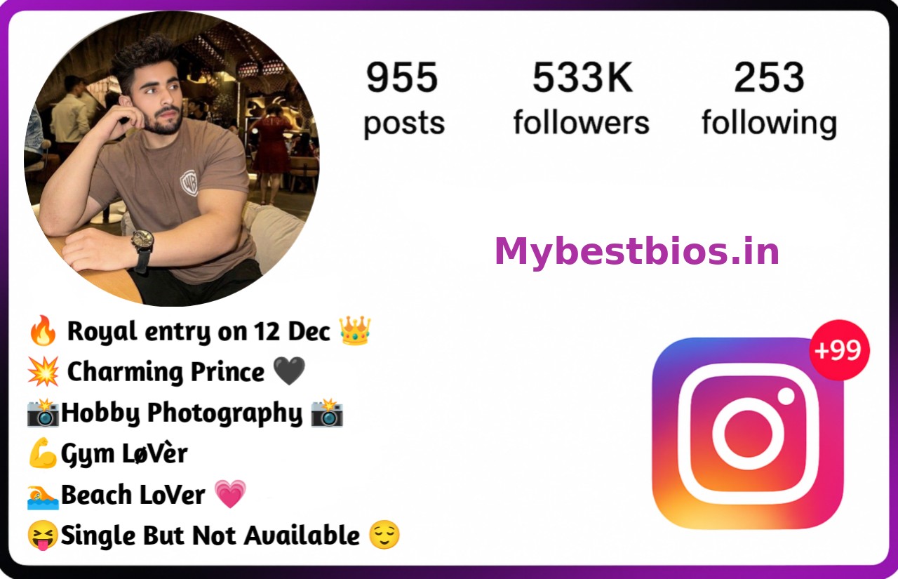 Instagram Bio For Boys 1