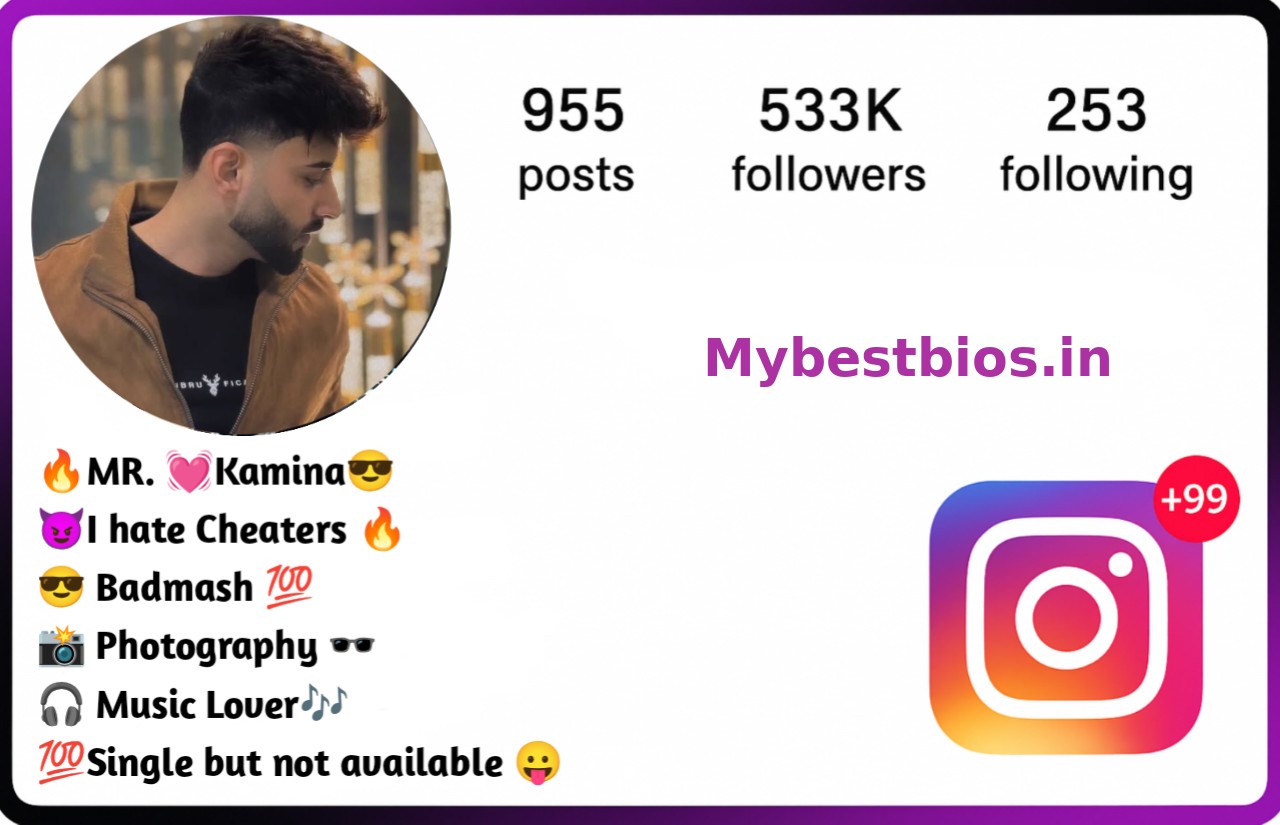 Instagram Bio For Boys 2