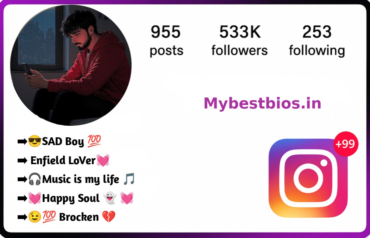 Sad Bio for Instagram